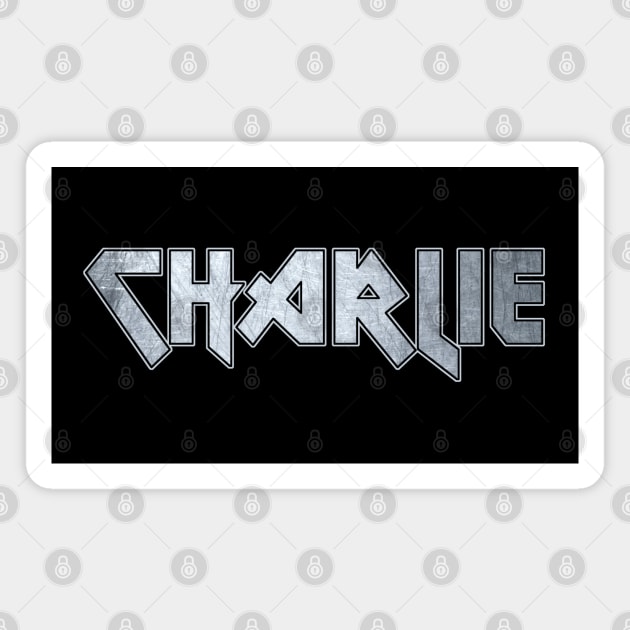 Heavy metal Charlie Magnet by KubikoBakhar